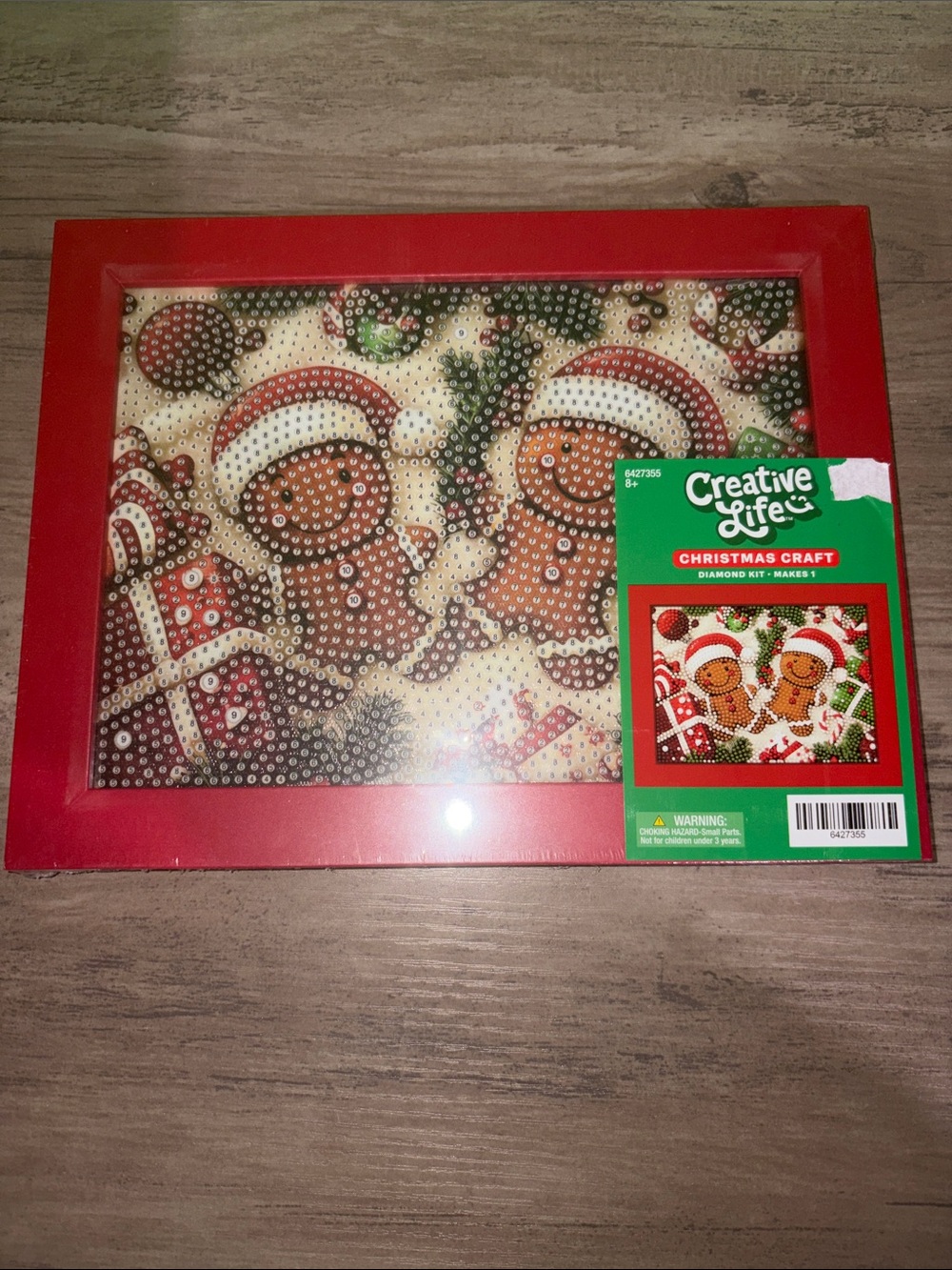 🆕💜Creative Life Gingerbread Christmas Diamond Painting Art Kit Hobby Lobby New